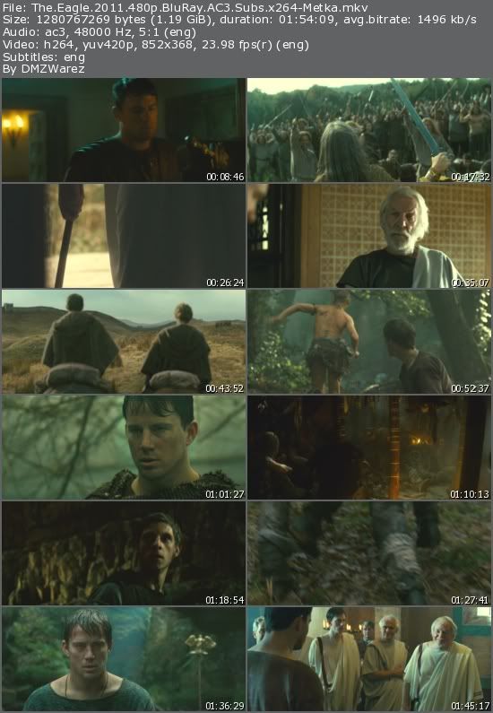 The Eagle (2011) 480p BluRay AC3 Subs x264-Metka The Eagle (2011) 480p BluRay AC3 Subs x264-Metka