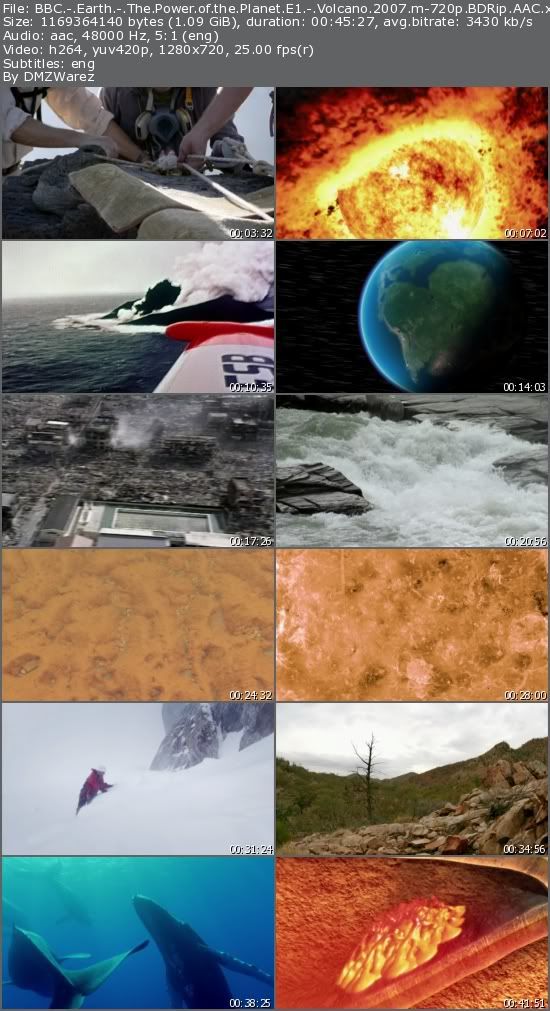 BBC - Earth: The Power of the Planet E1 - Volcano (2007) m-720p BDRip AAC x264-m4c14k BBC - Earth: The Power of the Planet E1 - Volcano (2007) m-720p BDRip AAC x264-m4c14k