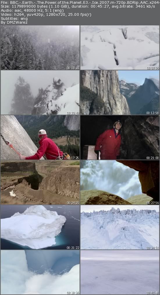 BBC - Earth: The Power of the Planet E3 - Ice (2007) m-720p BDRip AAC x264-m4c14k BBC - Earth: The Power of the Planet E3 - Ice (2007) m-720p BDRip AAC x264-m4c14k