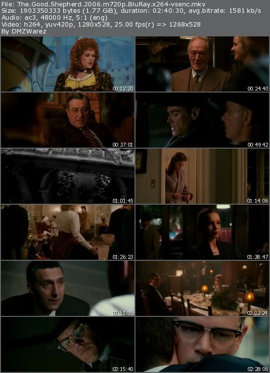 The Good Shepherd (2006) m720p BluRay x264-vsenc The Good Shepherd (2006) m720p BluRay x264-vsenc