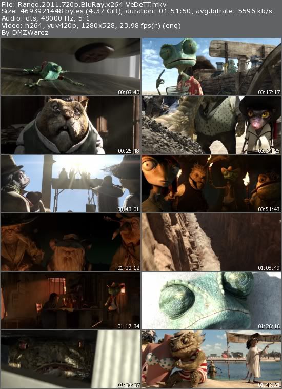Rango (2011) 720p BluRay x264-VeDeTT Rango (2011) 720p BluRay x264-VeDeTT