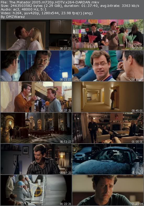 The Matador (2005) m720p HDTV x264-DARDAN The Matador (2005) m720p HDTV x264-DARDAN