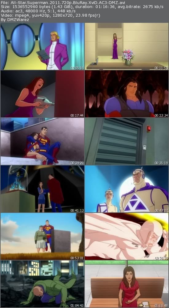 All-Star Superman (2011) 720p BluRay XviD AC3-DMZ All-Star Superman (2011) 720p BluRay XviD AC3-DMZ