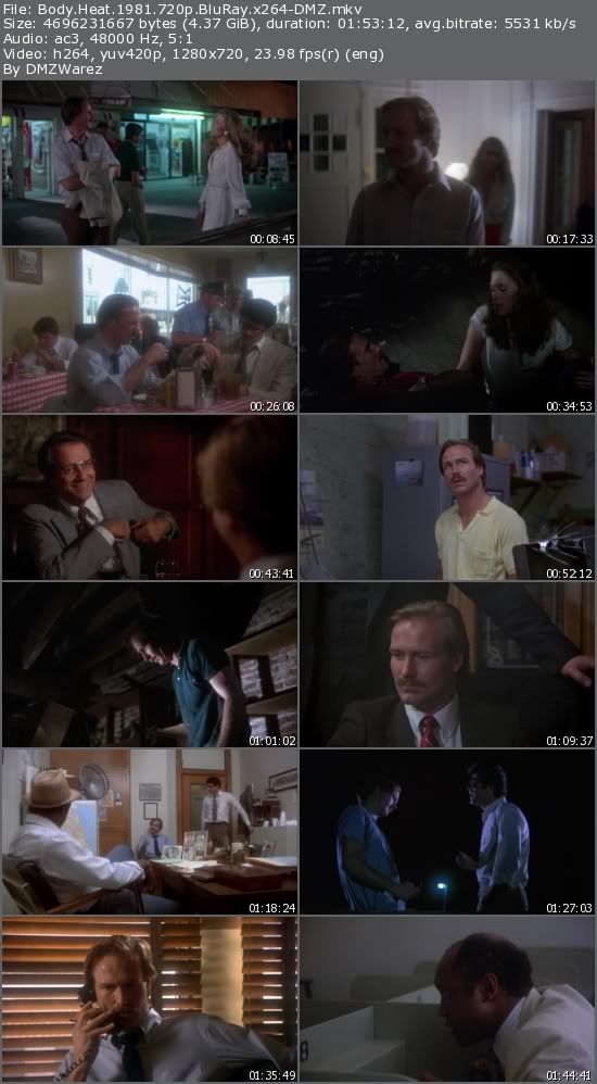 Body Heat (1981) 720p BluRay x264-DMZ Body Heat (1981) 720p BluRay x264-DMZ