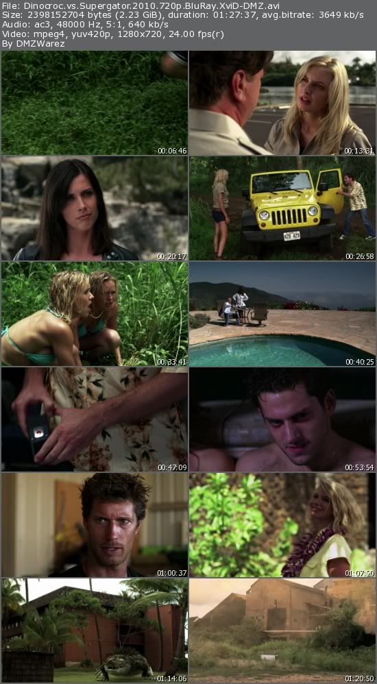 Dinocroc vs Supergator (2010) 720p BluRay XviD-DMZ Dinocroc vs Supergator (2010) 720p BluRay XviD-DMZ