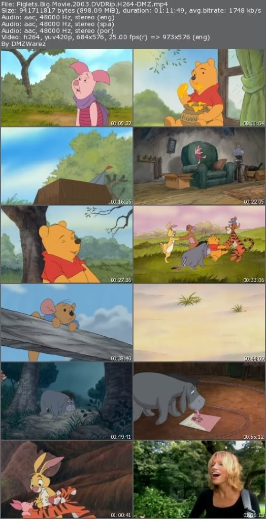 Piglets Big Movie (2003) DVDRip H264-DMZ Piglets Big Movie (2003) DVDRip H264-DMZ
