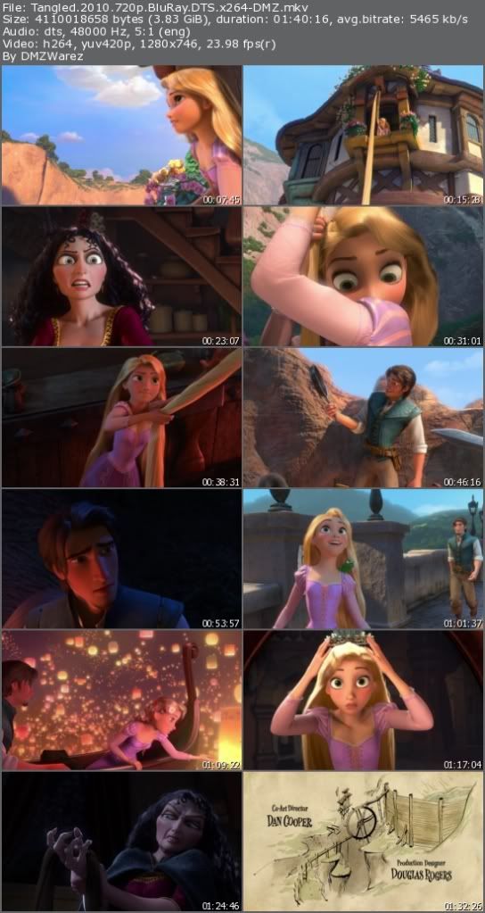 Tangled (2010) 720p BluRay DTS x264-DMZ Tangled (2010) 720p BluRay DTS x264-DMZ