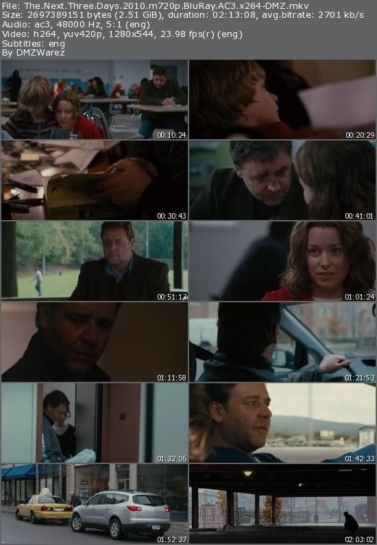 The Next Three Days (2010) m720p BluRay AC3 x264-DMZ The Next Three Days (2010) m720p BluRay AC3 x264-DMZ