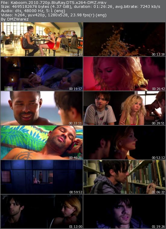 Kaboom (2010) 720p BluRay DTS x264-DMZ Kaboom (2010) 720p BluRay DTS x264-DMZ