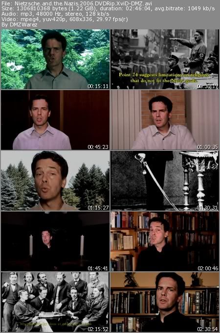 Nietzsche and the Nazis (2006) DVDRip XviD-DMZ Nietzsche and the Nazis (2006) DVDRip XviD-DMZ