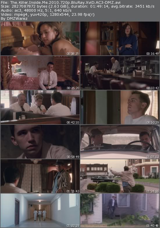 The Killer Inside Me (2010) 720p BluRay XviD AC3-DMZ The Killer Inside Me (2010) 720p BluRay XviD AC3-DMZ