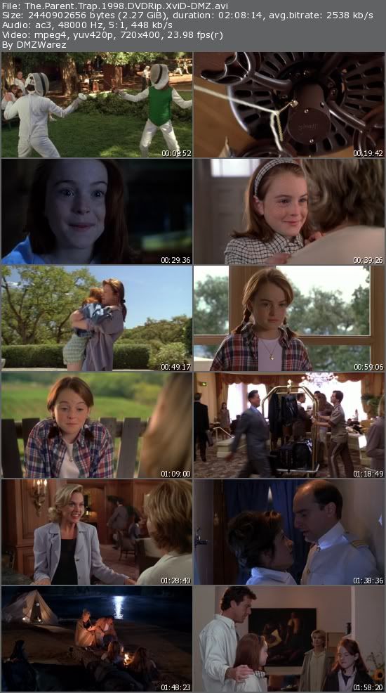 The Parent Trap (1998) DVDRip XviD-DMZ The Parent Trap (1998) DVDRip XviD-DMZ