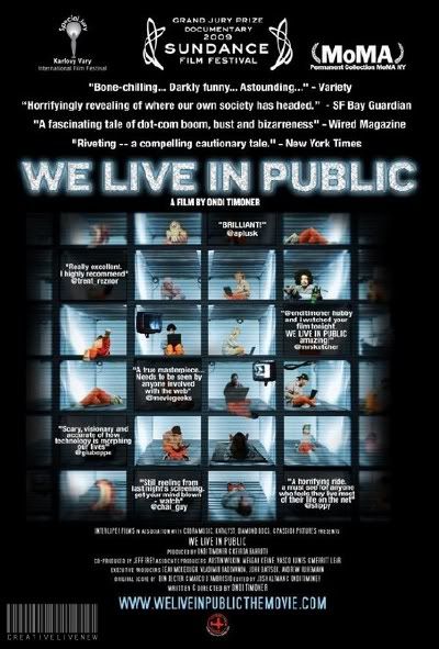 We Live in Public (2009) DVDRip XviD-DMZ