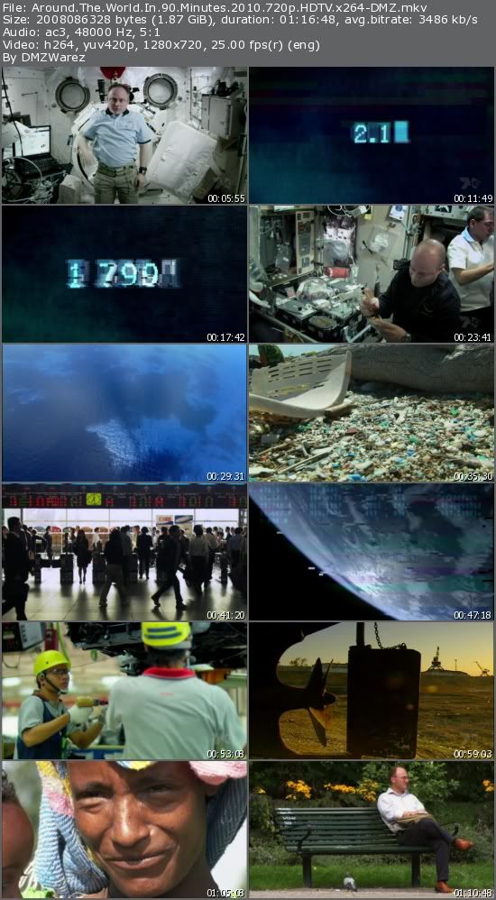 Around The World In 90 Minutes (2010) 720p HDTV x264-DMZ Around The World In 90 Minutes (2010) 720p HDTV x264-DMZ