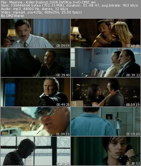 Mesrine - Killer Instinct (2008) DVDRip XviD-DMZ Mesrine - Killer Instinct (2008) DVDRip XviD-DMZ