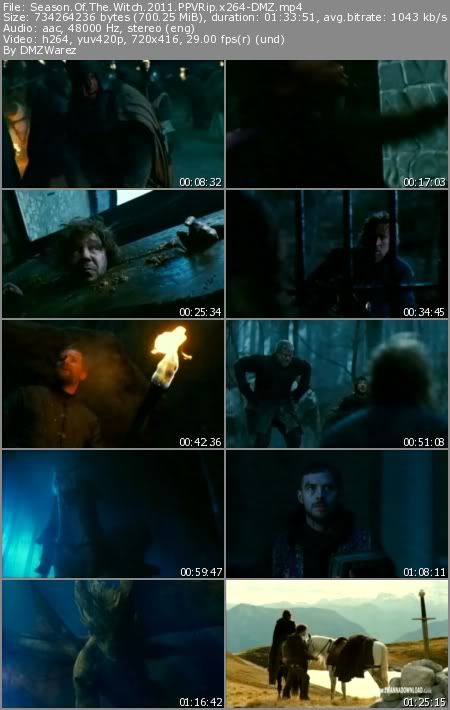 Season Of The Witch (2011) PPVRip x264-DMZ Season Of The Witch (2011) PPVRip x264-DMZ