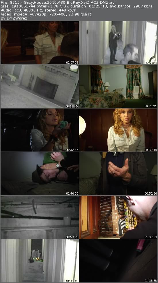 8213: Gacy House (2010) 480 BluRay XviD AC3-DMZ 8213: Gacy House (2010) 480 BluRay XviD AC3-DMZ