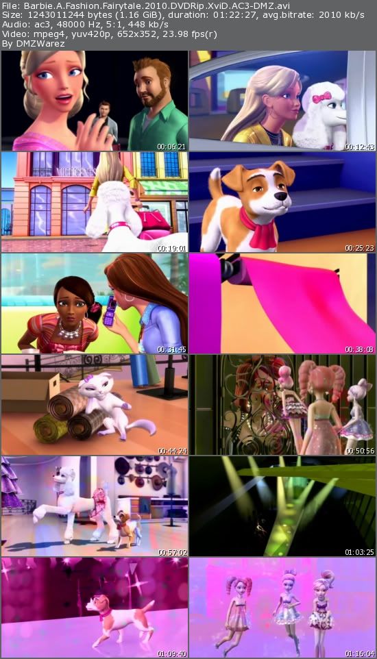 Barbie: A Fashion Fairytale (2010) DVDRip XviD AC3-DMZ Barbie: A Fashion Fairytale (2010) DVDRip XviD AC3-DMZ