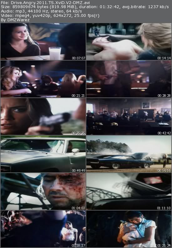 Drive Angry (2011) TS XviD V2-DMZ Drive Angry (2011) TS XviD V2-DMZ