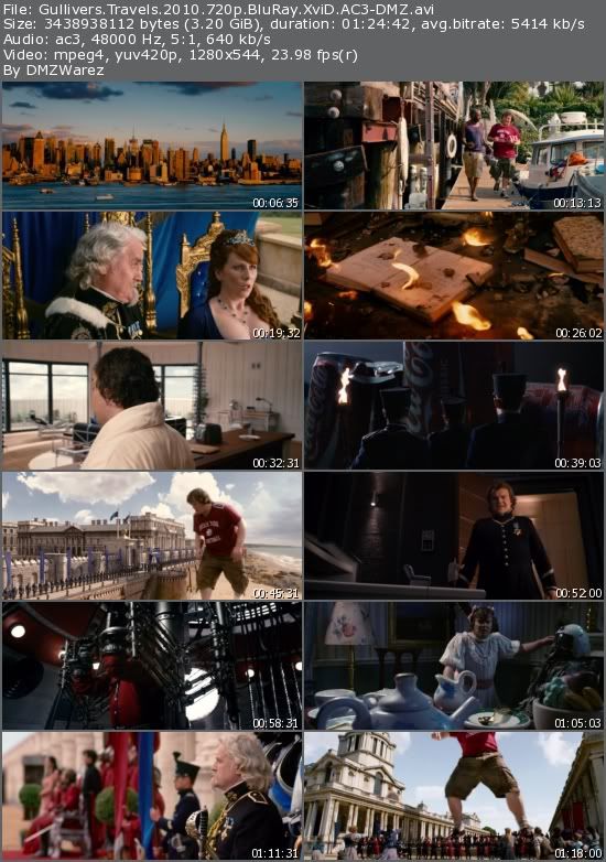 Gullivers Travels (2010) 720p BluRay XviD AC3-DMZ Gullivers Travels (2010) 720p BluRay XviD AC3-DMZ