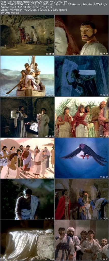 The Miracle Maker (2000) DVDRip XviD-DMZ The Miracle Maker (2000) DVDRip XviD-DMZ