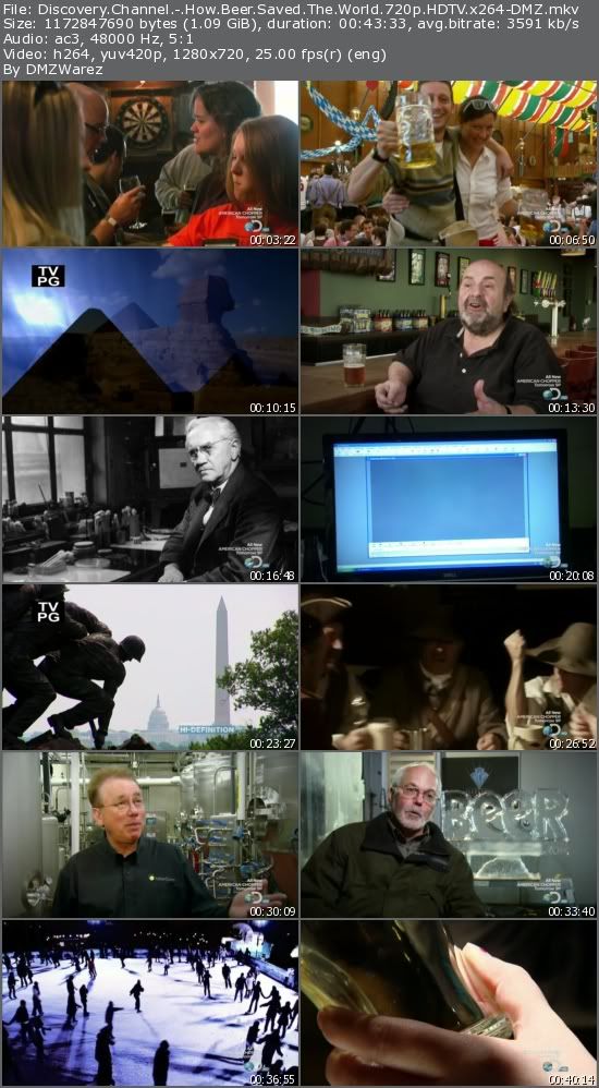 Discovery Channel - How Beer Saved The World 720p HDTV x264-DMZ Discovery Channel - How Beer Saved The World 720p HDTV x264-DMZ