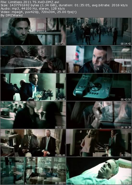 Limitless (2011) TS XviD-DMZ Limitless (2011) TS XviD-DMZ