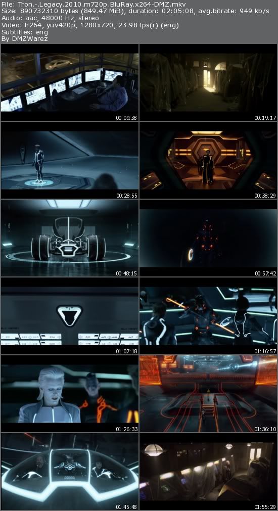 Tron: Legacy (2010) m720p BluRay x264-DMZ Tron: Legacy (2010) m720p BluRay x264-DMZ