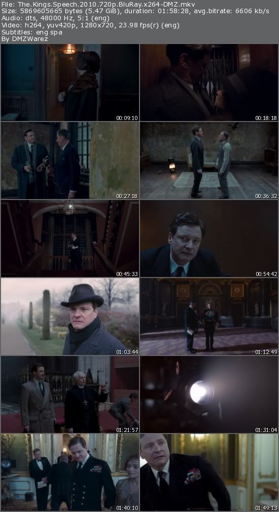The Kings Speech (2010) 720p BluRay x264-DMZ The Kings Speech (2010) 720p BluRay x264-DMZ