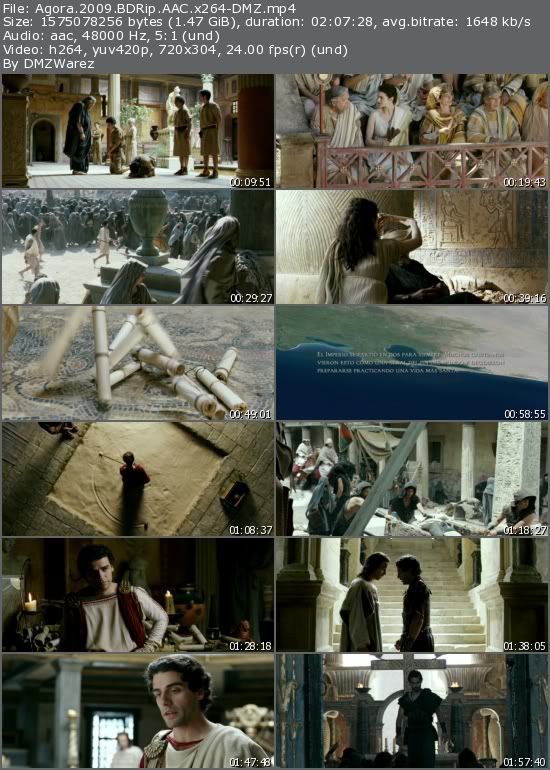 Agora (2009) BDRip AAC x264-DMZ Agora (2009) BDRip AAC x264-DMZ