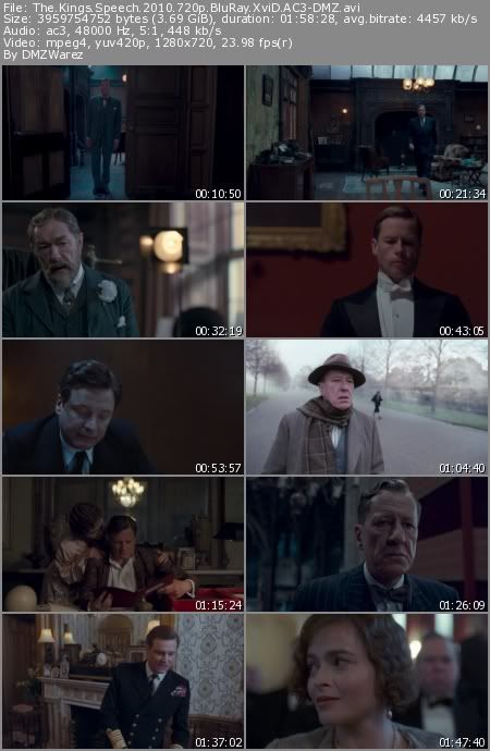 The Kings Speech (2010) 720p BluRay XviD AC3-DMZ The Kings Speech (2010) 720p BluRay XviD AC3-DMZ