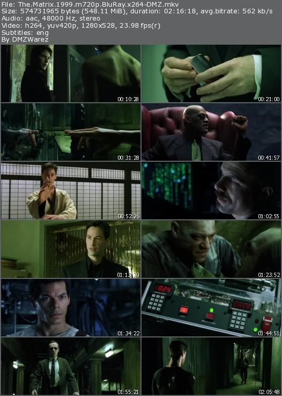 The Matrix Trilogy m720p BluRay x264-DMZ The Matrix Trilogy m720p BluRay x264-DMZ