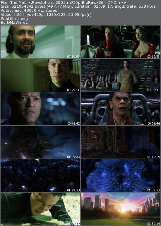 The Matrix Trilogy m720p BluRay x264-DMZ The Matrix Trilogy m720p BluRay x264-DMZ