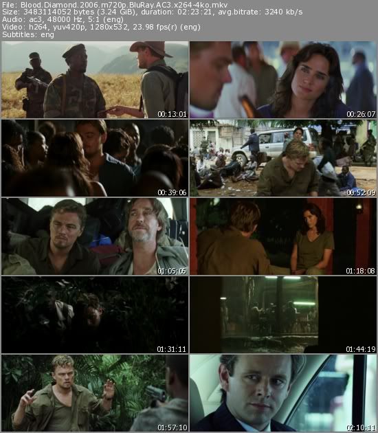 Blood Diamond (2006) m720p BluRay AC3 x264-4ko Blood Diamond (2006) m720p BluRay AC3 x264-4ko