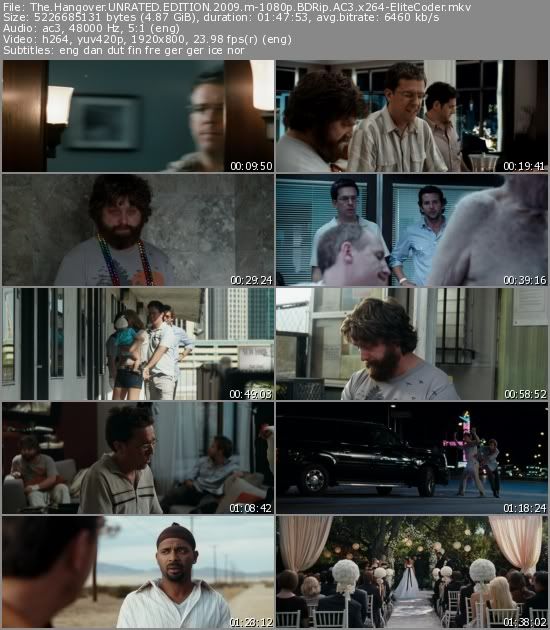 The Hangover UNRATED EDITION (2009) m-1080p BDRip AC3 x264-EliteCoder The Hangover UNRATED EDITION (2009) m-1080p BDRip AC3 x264-EliteCoder