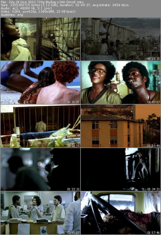 City Of God (2002) 720p BluRay x264-DmxE City Of God (2002) 720p BluRay x264-DmxE