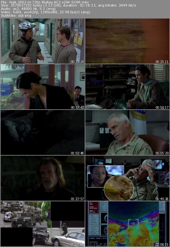 Hulk (2003) m-720p BluRay AC3 x264-SC4R Hulk (2003) m-720p BluRay AC3 x264-SC4R
