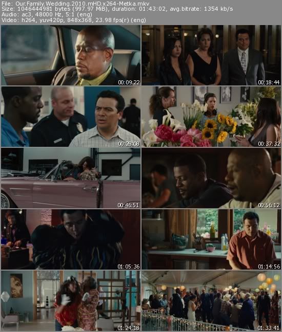 Our Family Wedding (2010) mHD x264-Metka Our Family Wedding (2010) mHD x264-Metka