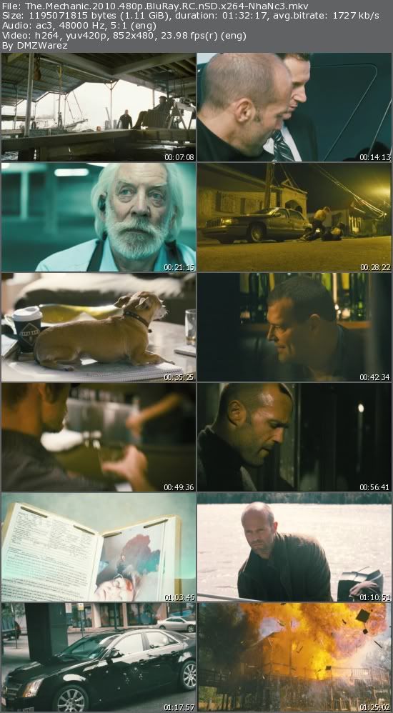 The Mechanic (2010) 480p BluRay RC nSD x264-NhaNc3 The Mechanic (2010) 480p BluRay RC nSD x264-NhaNc3