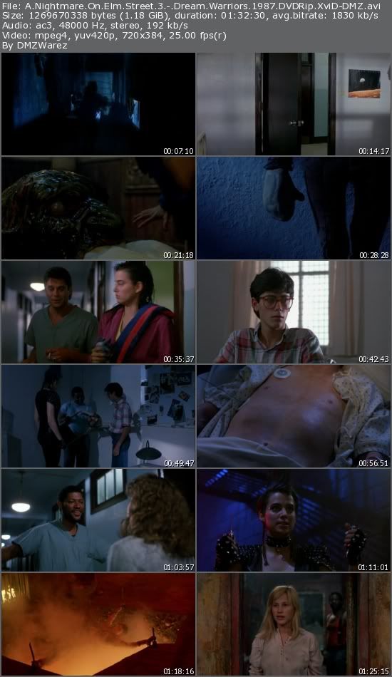 A Nightmare On Elm Street 3 - Dream Warriors (1987) DVDRip XviD-DMZ (ReUpload) A Nightmare On Elm Street 3 - Dream Warriors (1987) DVDRip XviD-DMZ (ReUpload)