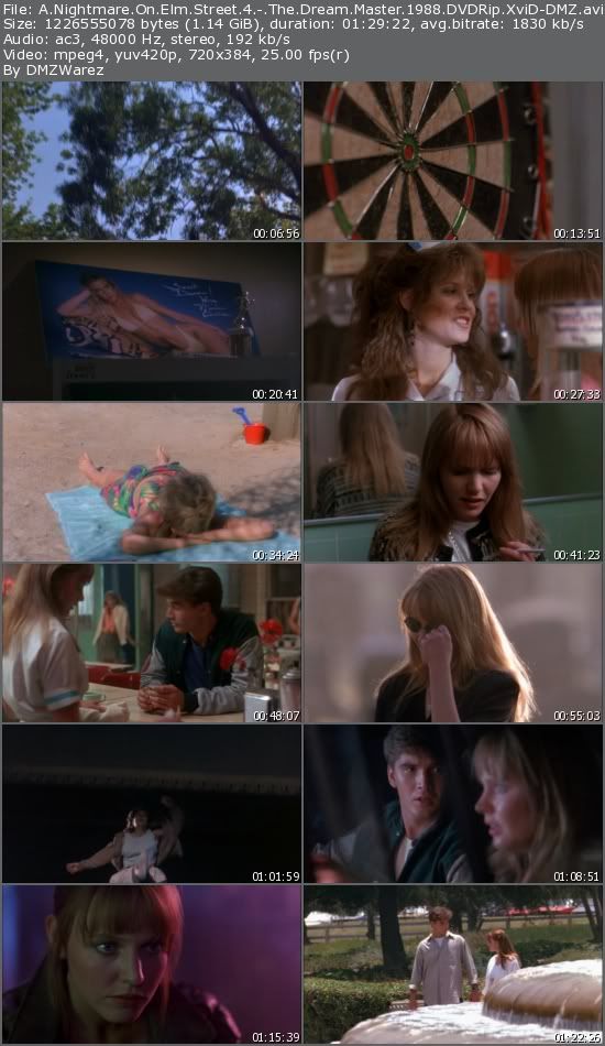 A Nightmare On Elm Street 4 - The Dream Master (1988) DVDRip XviD-DMZ (ReUpload) A Nightmare On Elm Street 4 - The Dream Master (1988) DVDRip XviD-DMZ (ReUpload)