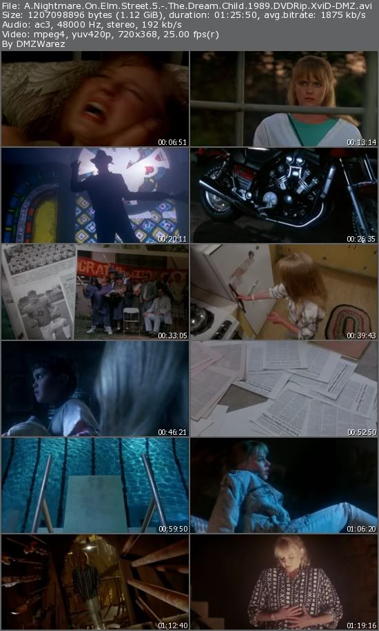A Nightmare On Elm Street 5 - The Dream Child (1989) DVDRip XviD-DMZ (ReUpload) A Nightmare On Elm Street 5 - The Dream Child (1989) DVDRip XviD-DMZ (ReUpload)