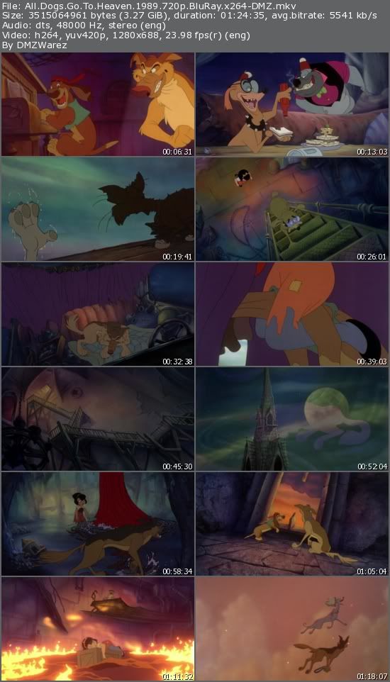 All Dogs Go To Heaven (1989) 720p BluRay x264-DMZ All Dogs Go To Heaven (1989) 720p BluRay x264-DMZ