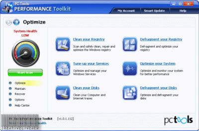 Computer Performance on Pc Tools Performance Toolkit V1 0 1 112 Multilingual Winall Incl