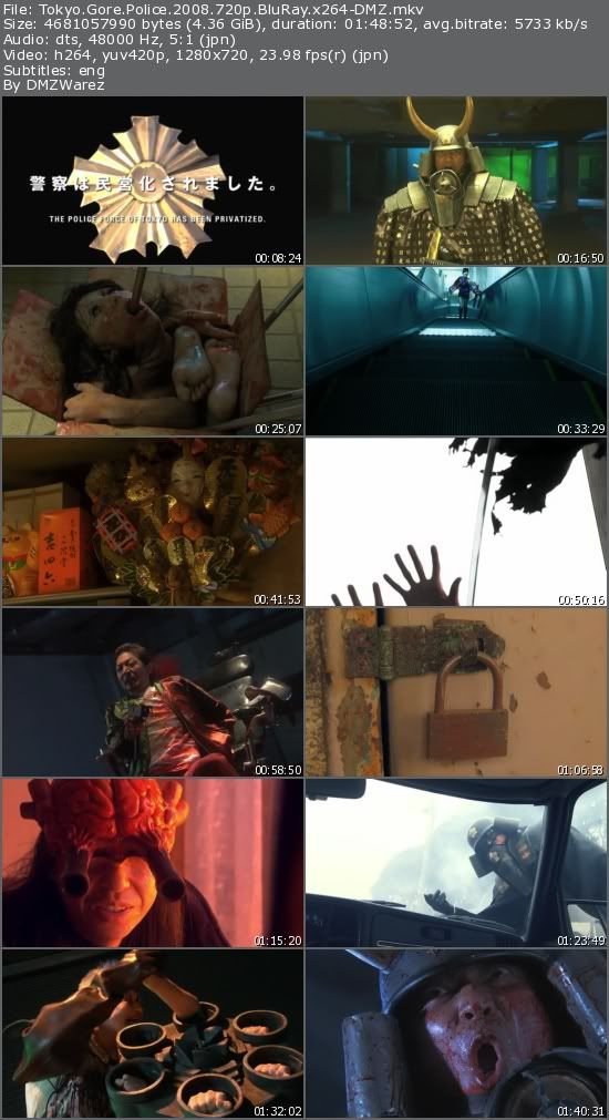 Tokyo Gore Police (2008) 720p BluRay x264-DMZ Tokyo Gore Police (2008) 720p BluRay x264-DMZ