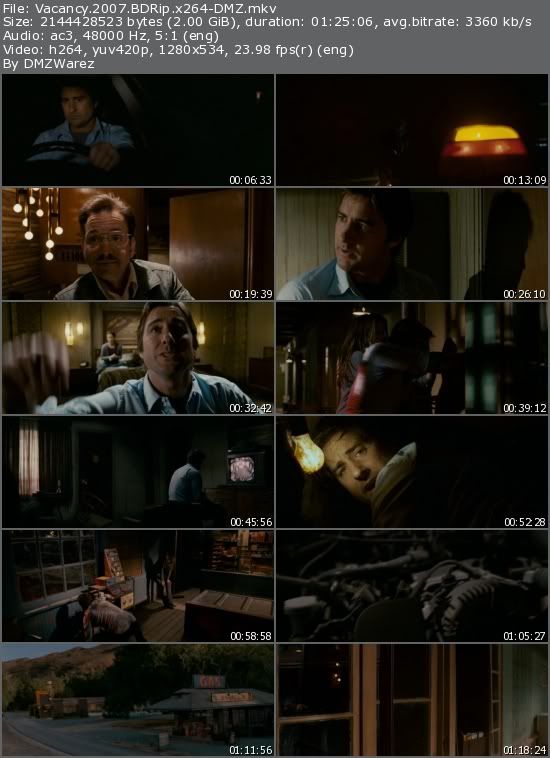 Vacancy (2007) BDRip x264-DMZ Vacancy (2007) BDRip x264-DMZ