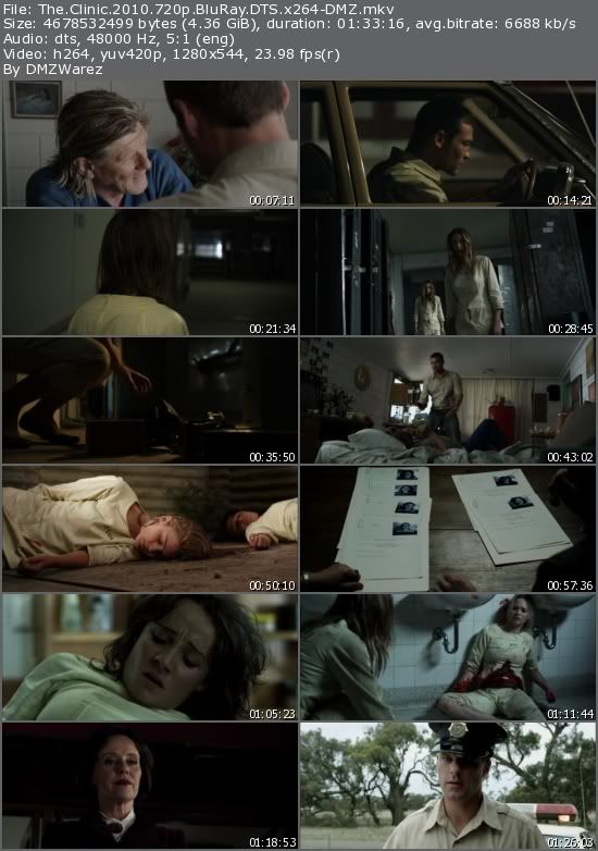 The Clinic (2010) 720p BluRay DTS x264-DMZ The Clinic (2010) 720p BluRay DTS x264-DMZ