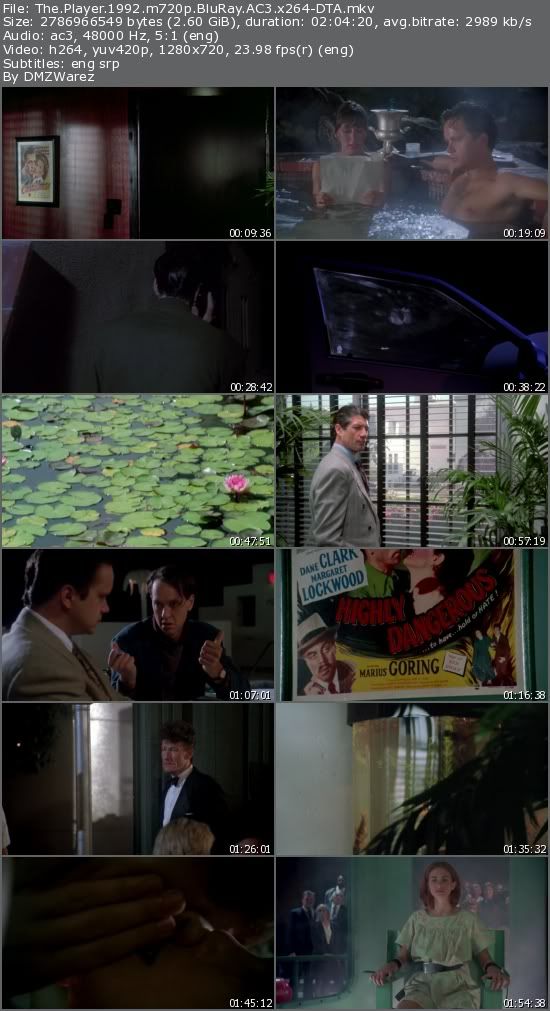The Player (1992) m720p BluRay AC3 x264-DTA The Player (1992) m720p BluRay AC3 x264-DTA