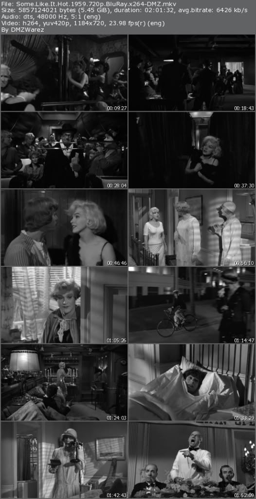Some Like It Hot (1959) 720p BluRay x264-DMZ Some Like It Hot (1959) 720p BluRay x264-DMZ