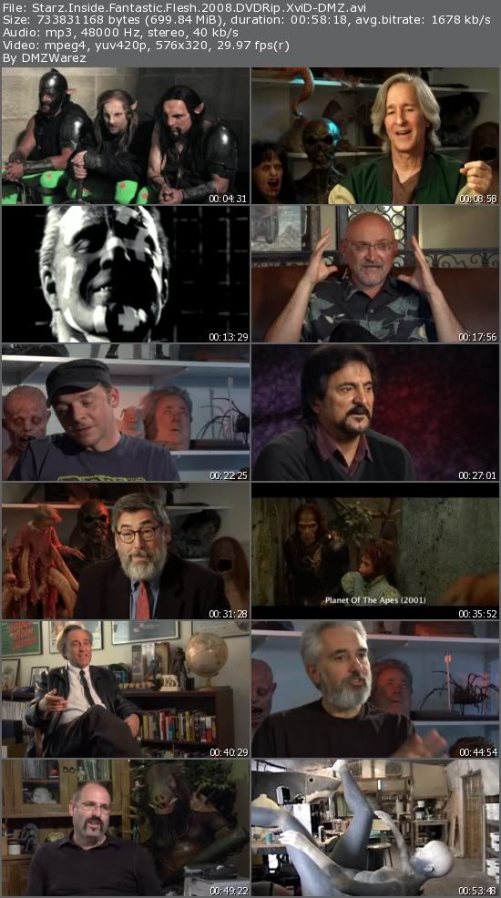 Starz Inside: Fantastic Flesh (2008) DVDRip XviD-DMZ Starz Inside: Fantastic Flesh (2008) DVDRip XviD-DMZ